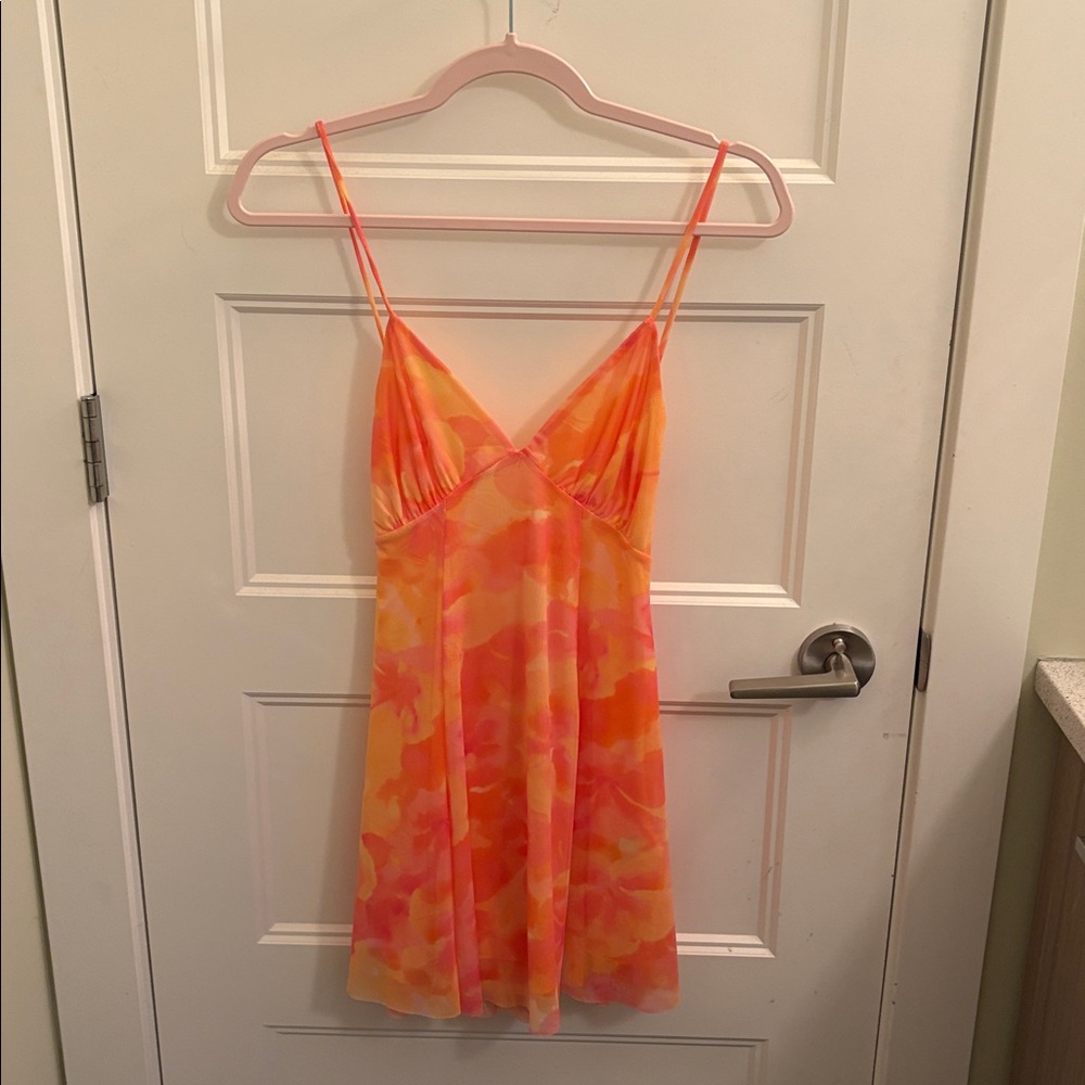 Floral sun dress